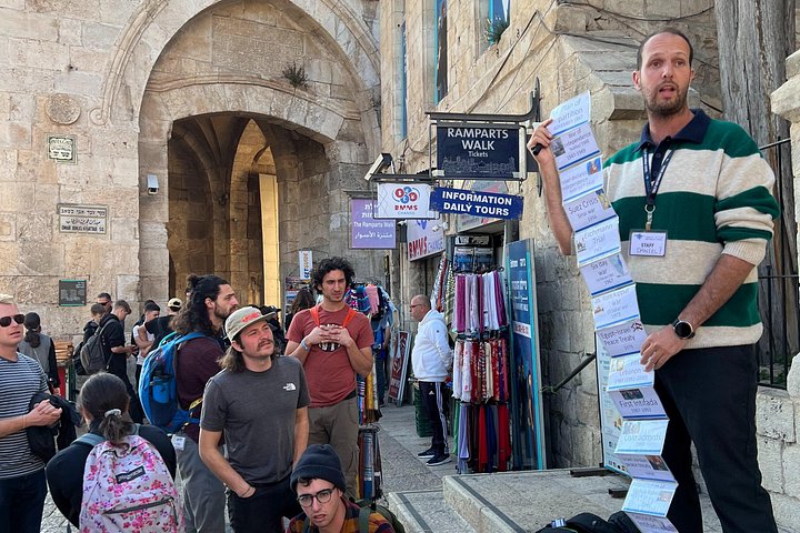 Best seller! Jerusalem old city four quarters tour - photo