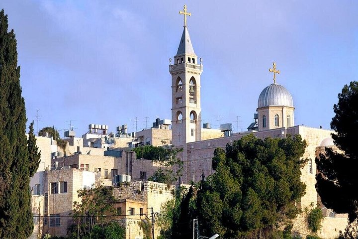 Stone lanes and walls of the Old City of Jerusalem in soft afternoon light
