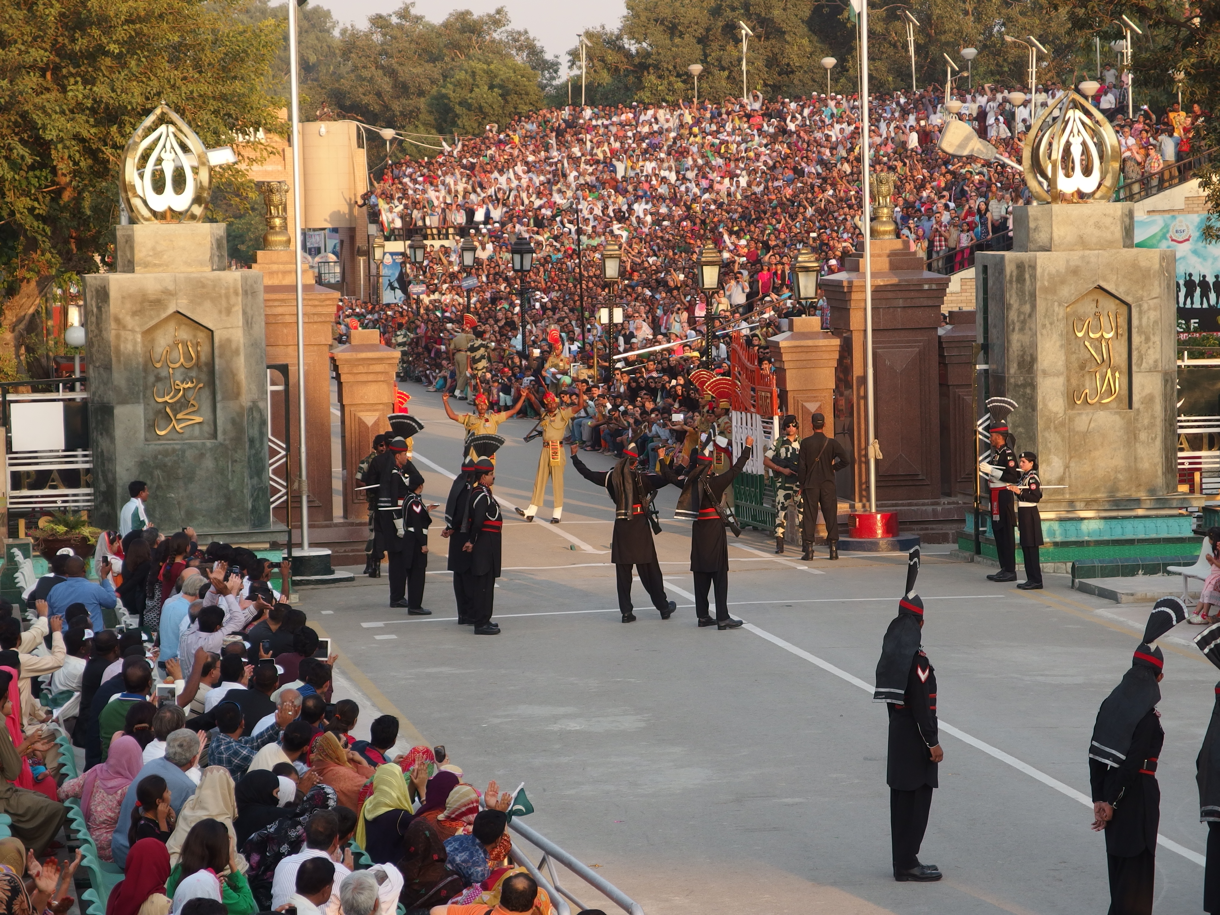 Wagah Border ceremony Amritsar