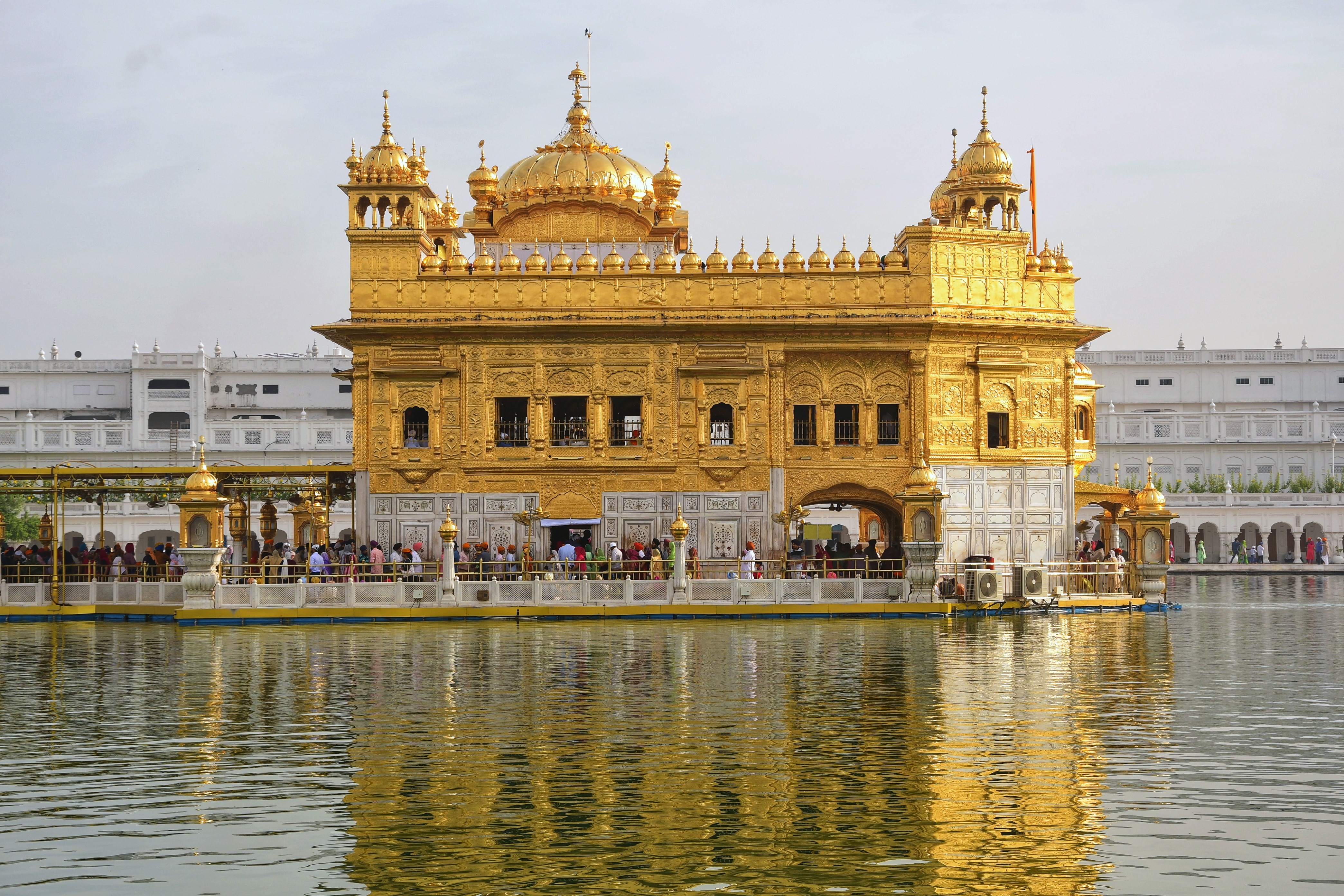 Golden Temple Amritsar  -  Harmandir Sahib at dawn